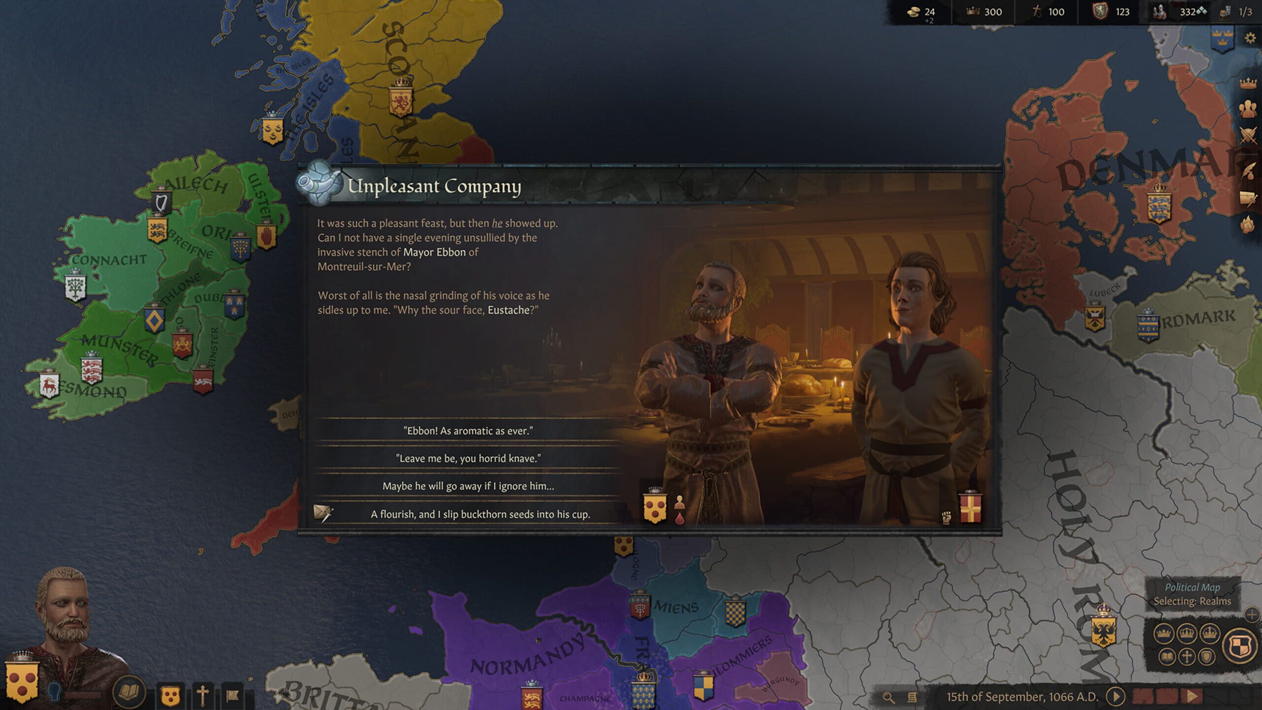 Screenshot from Crusader Kings III