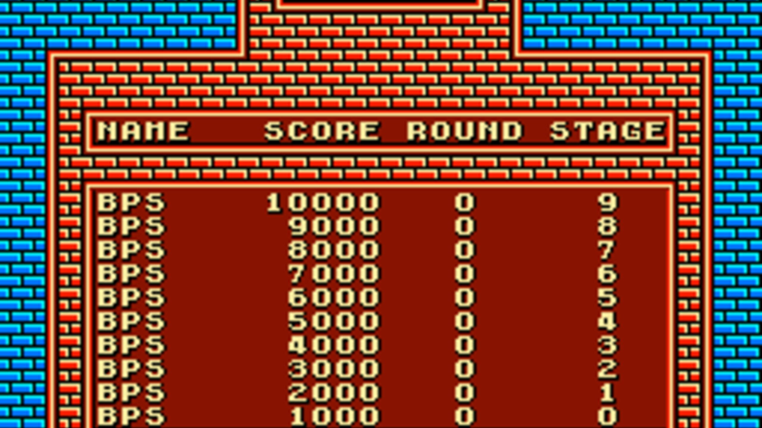 Screenshot do game Tetris