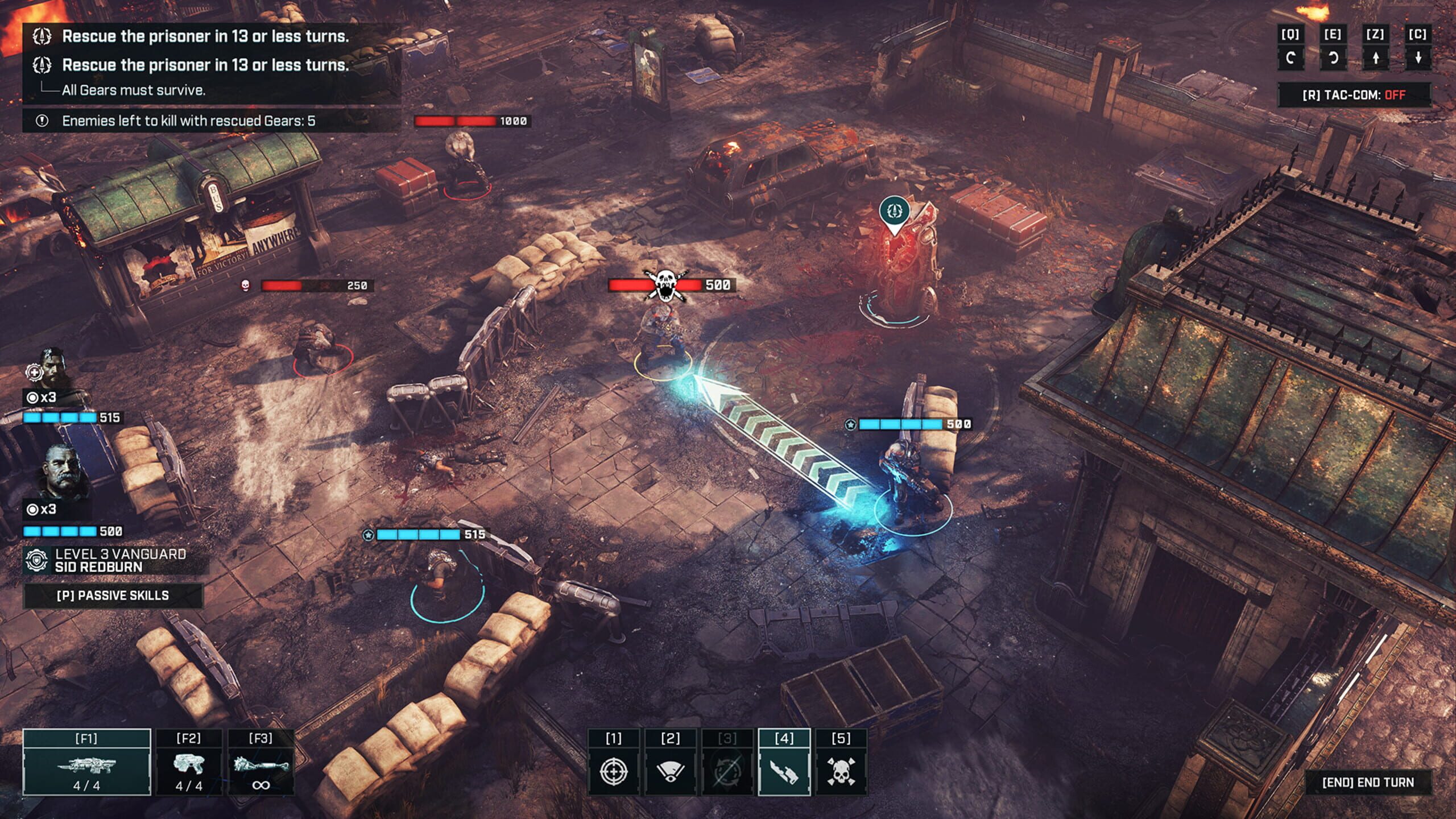 Screenshot do game Gears Tactics