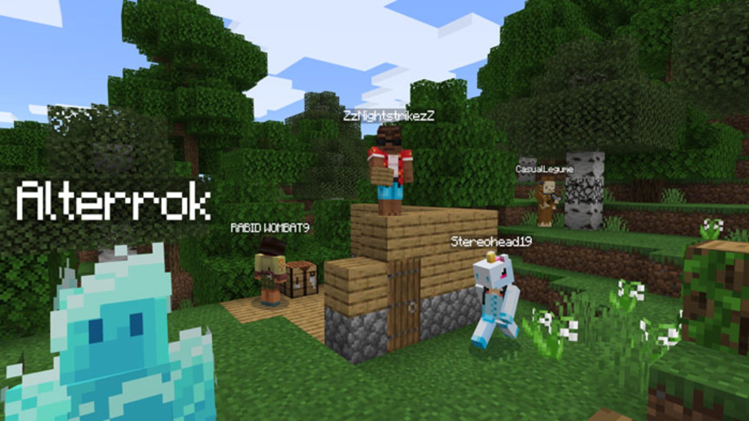 Screenshot do game Minecraft