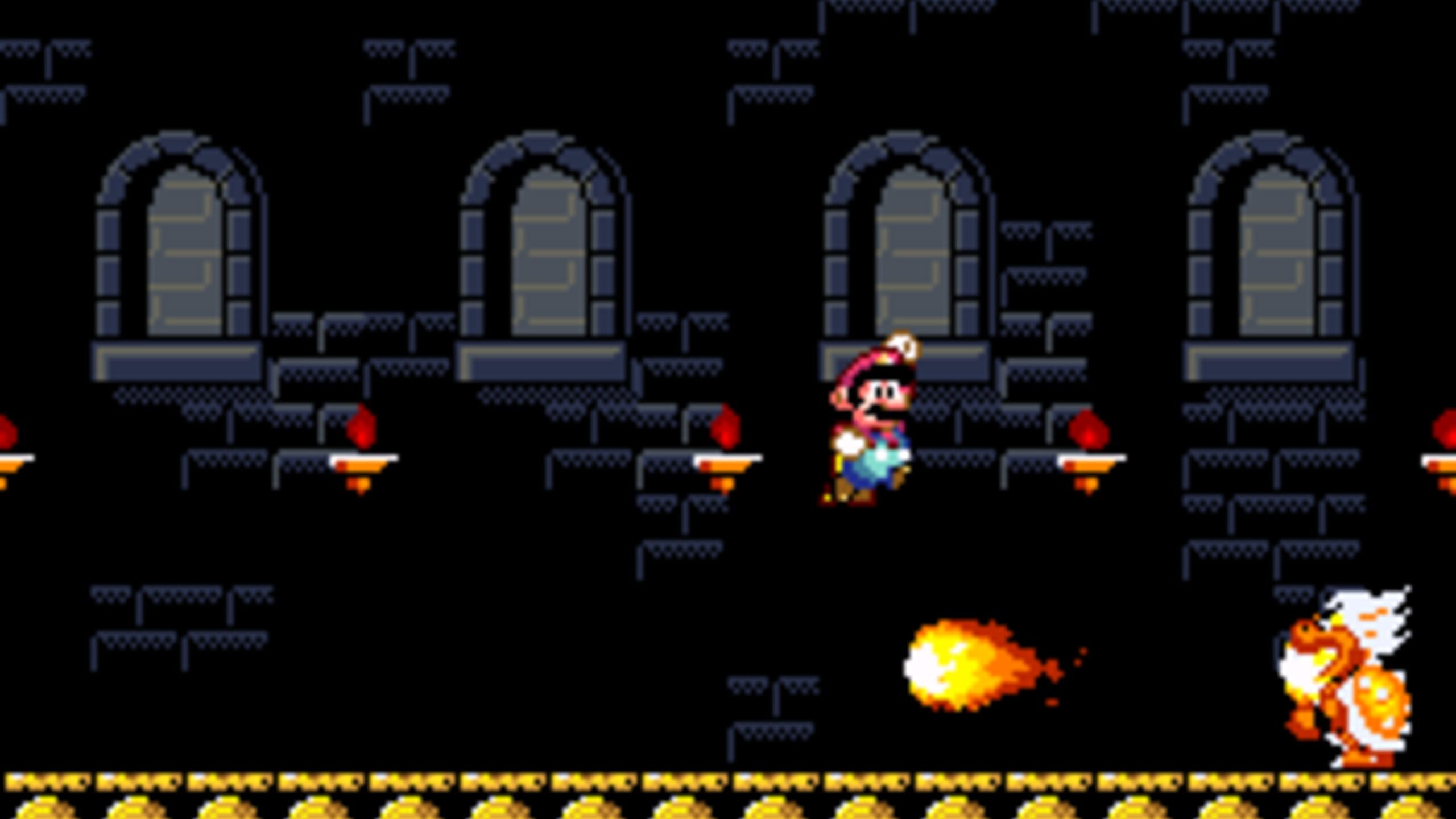 Screenshot do game Super Mario World