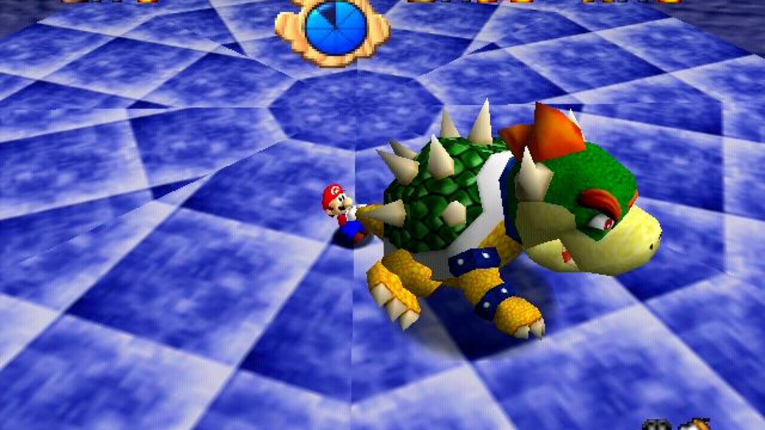 Screenshot do game Super Mario 64