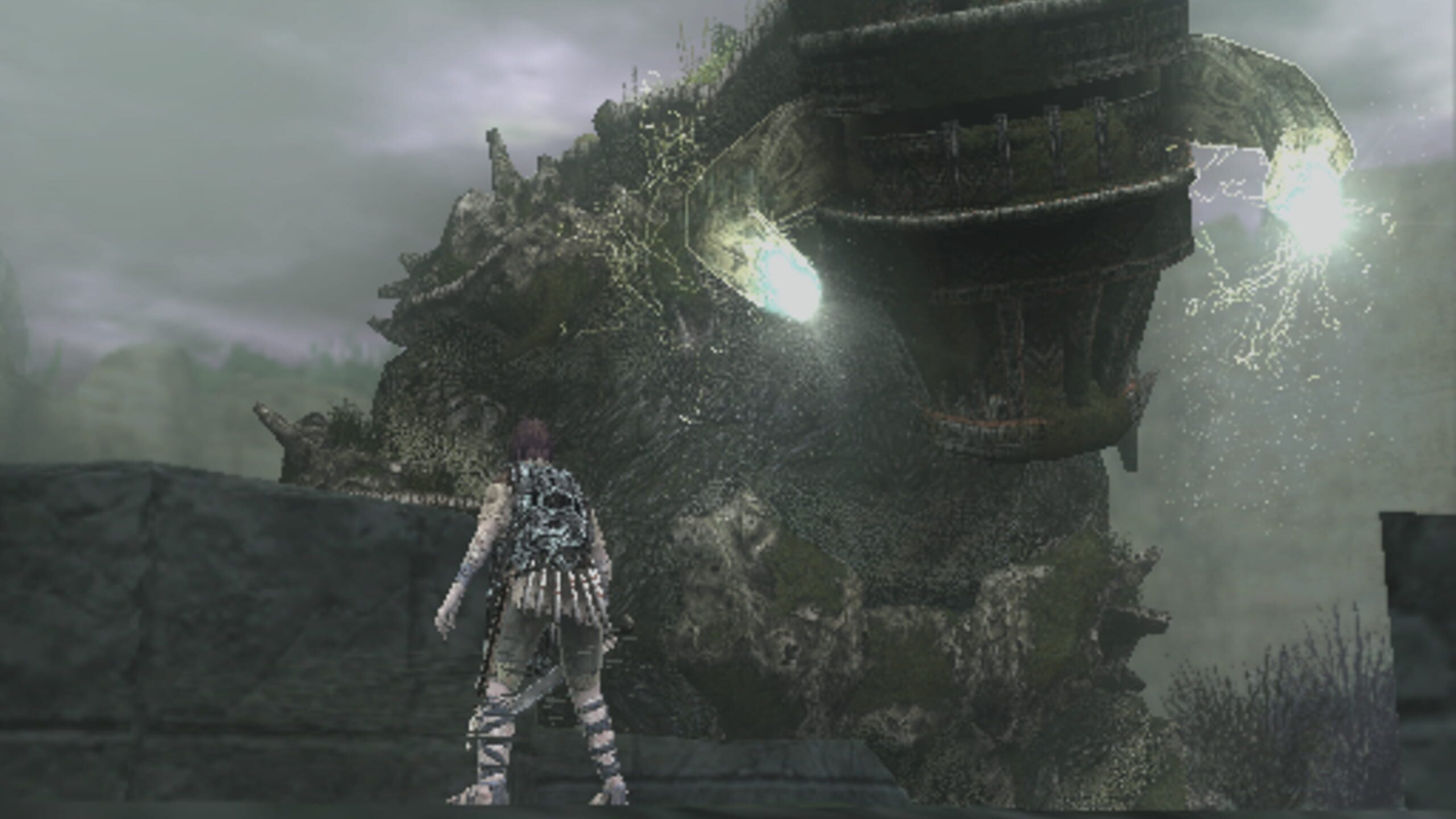 Screenshot do game Shadow of the Colossus