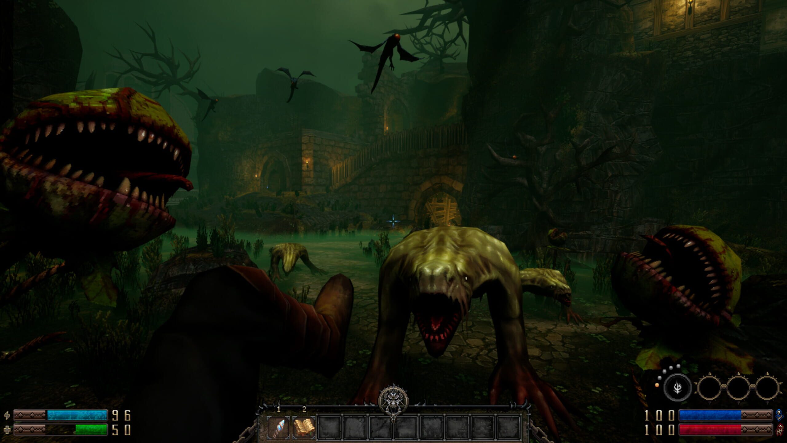 Screenshot do game GRAVEN
