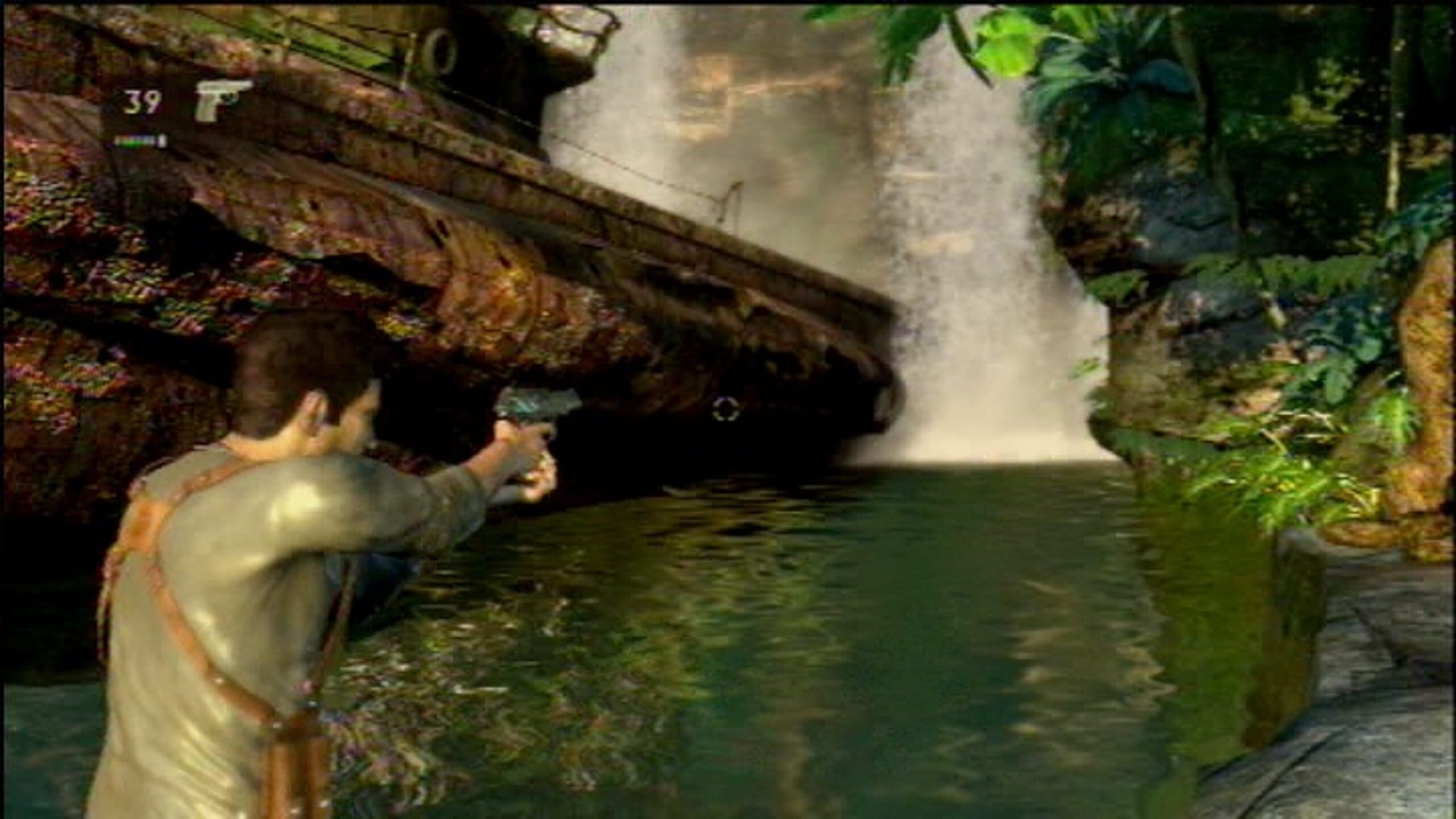 Screenshot do game Uncharted: Drake's Fortune