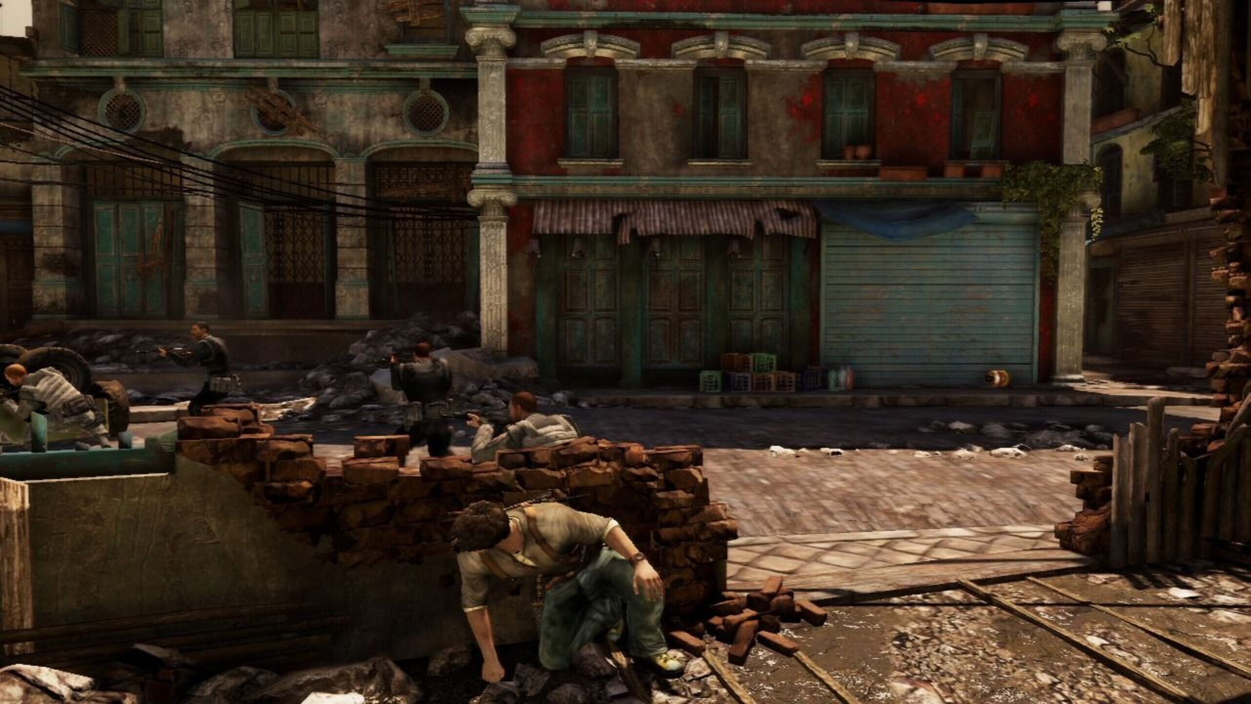 Screenshot do game Uncharted 2: Among Thieves