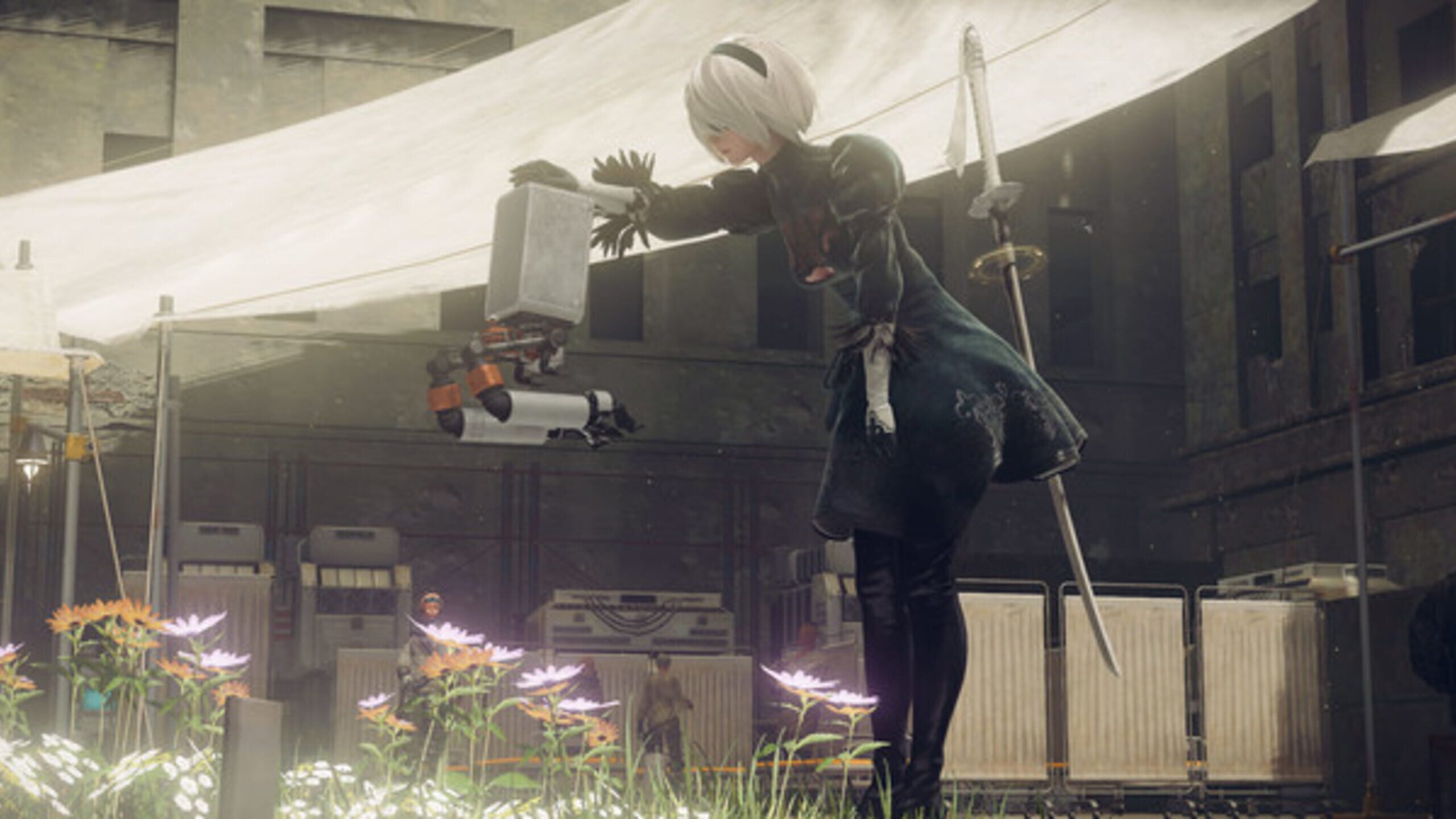 Screenshot do game NieR: Automata