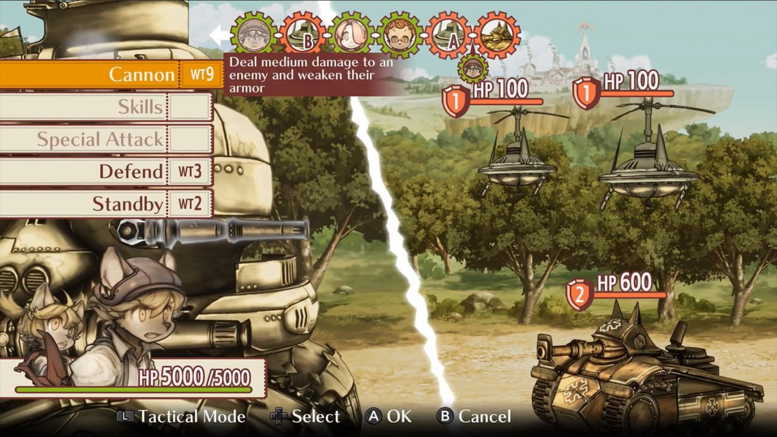 Screenshot do game Fuga: Melodies of Steel