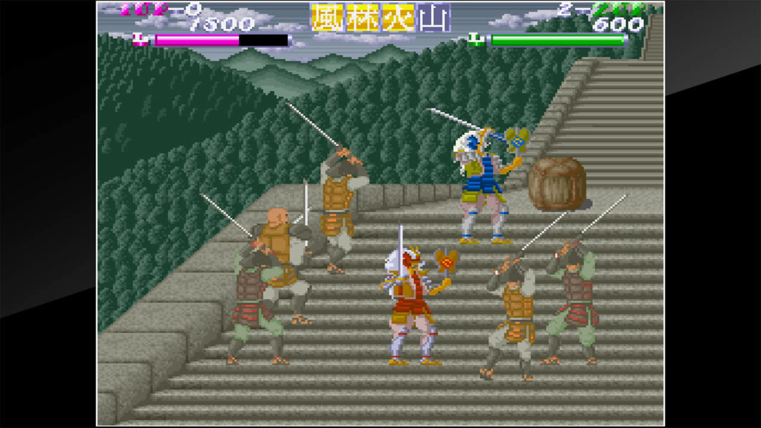 Screenshot do game Arcade Archives: Shingen Samurai-Fighter