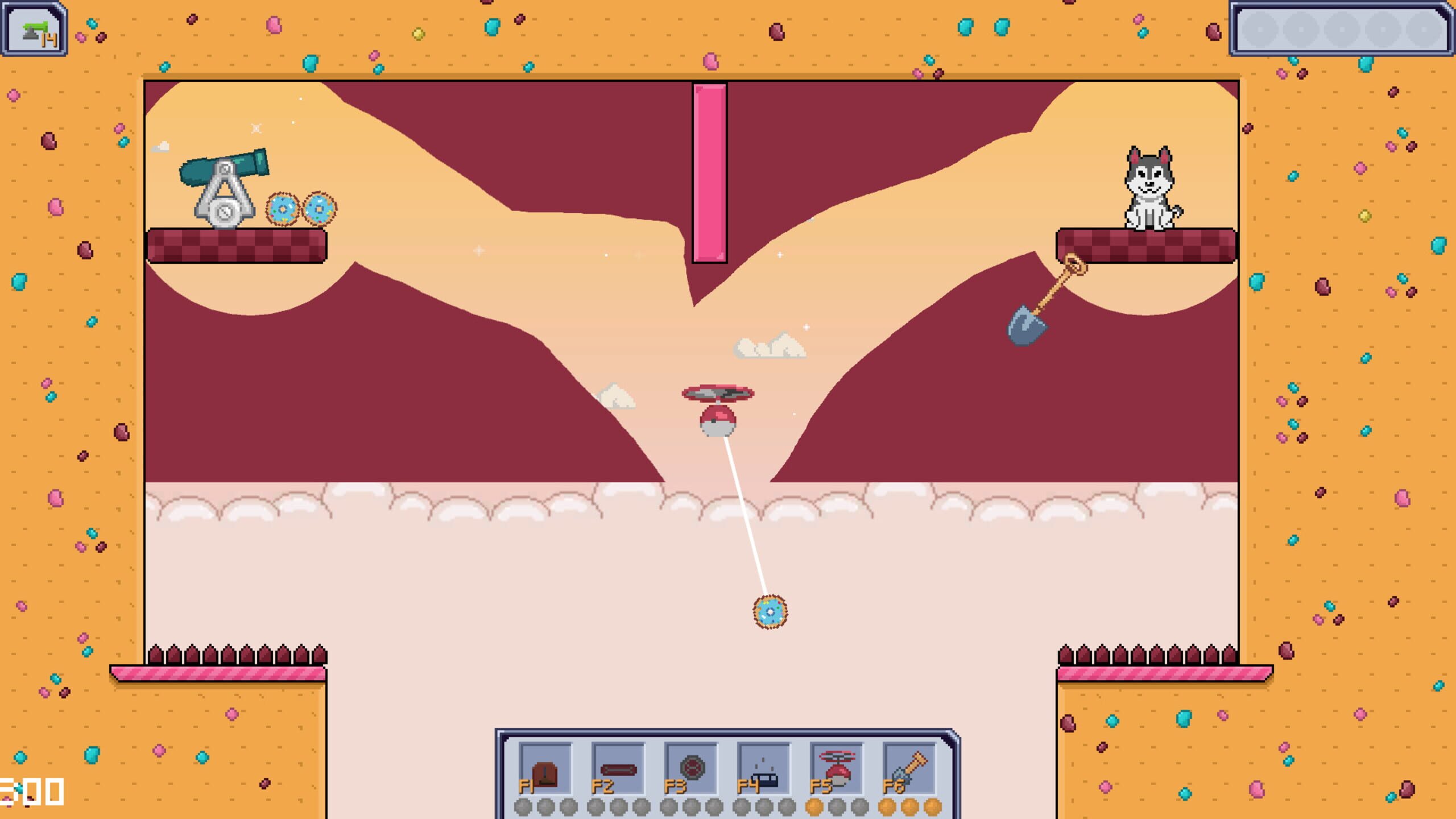 Screenshot do game Dog's Donuts