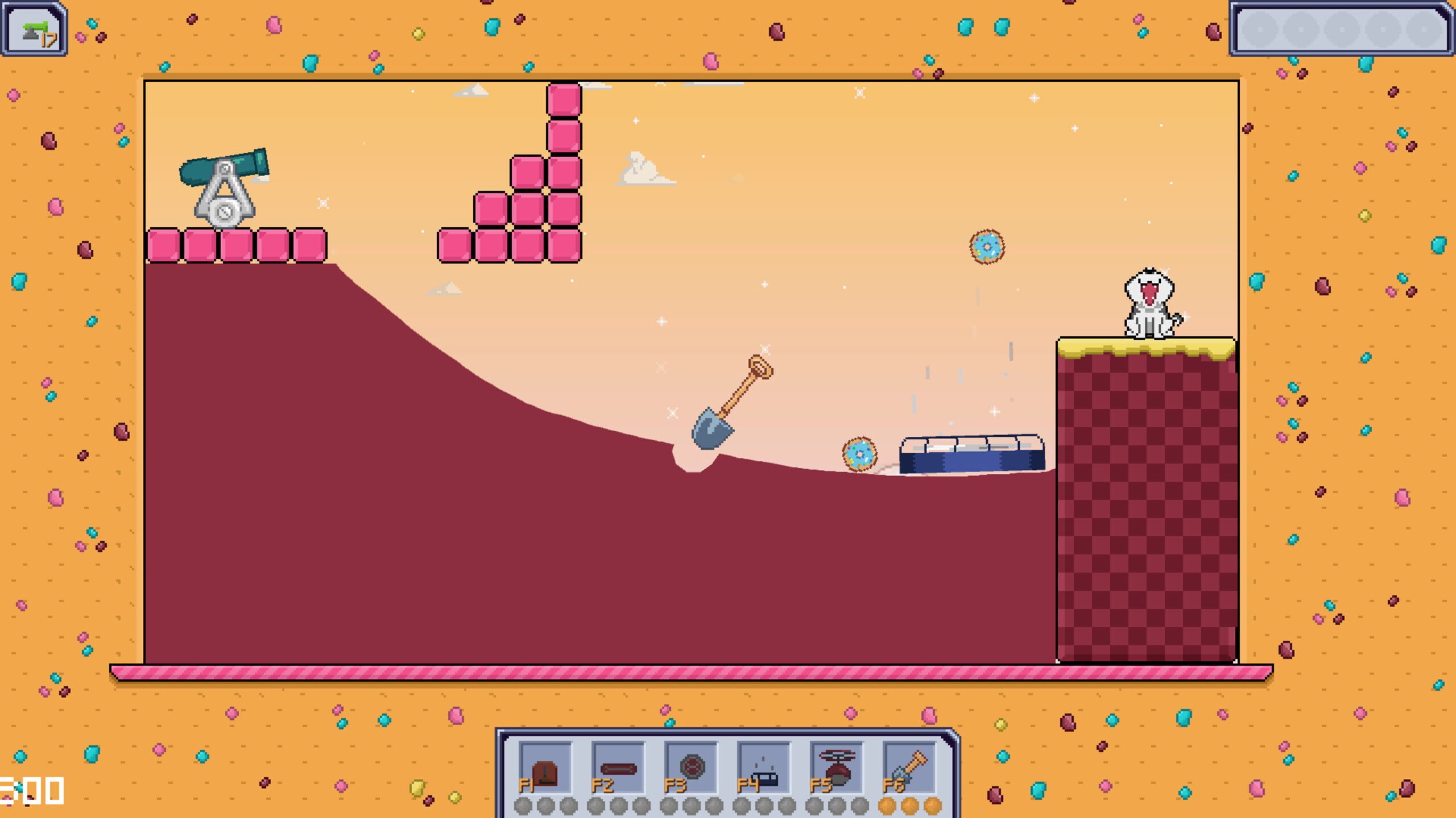 Screenshot do game Dog's Donuts