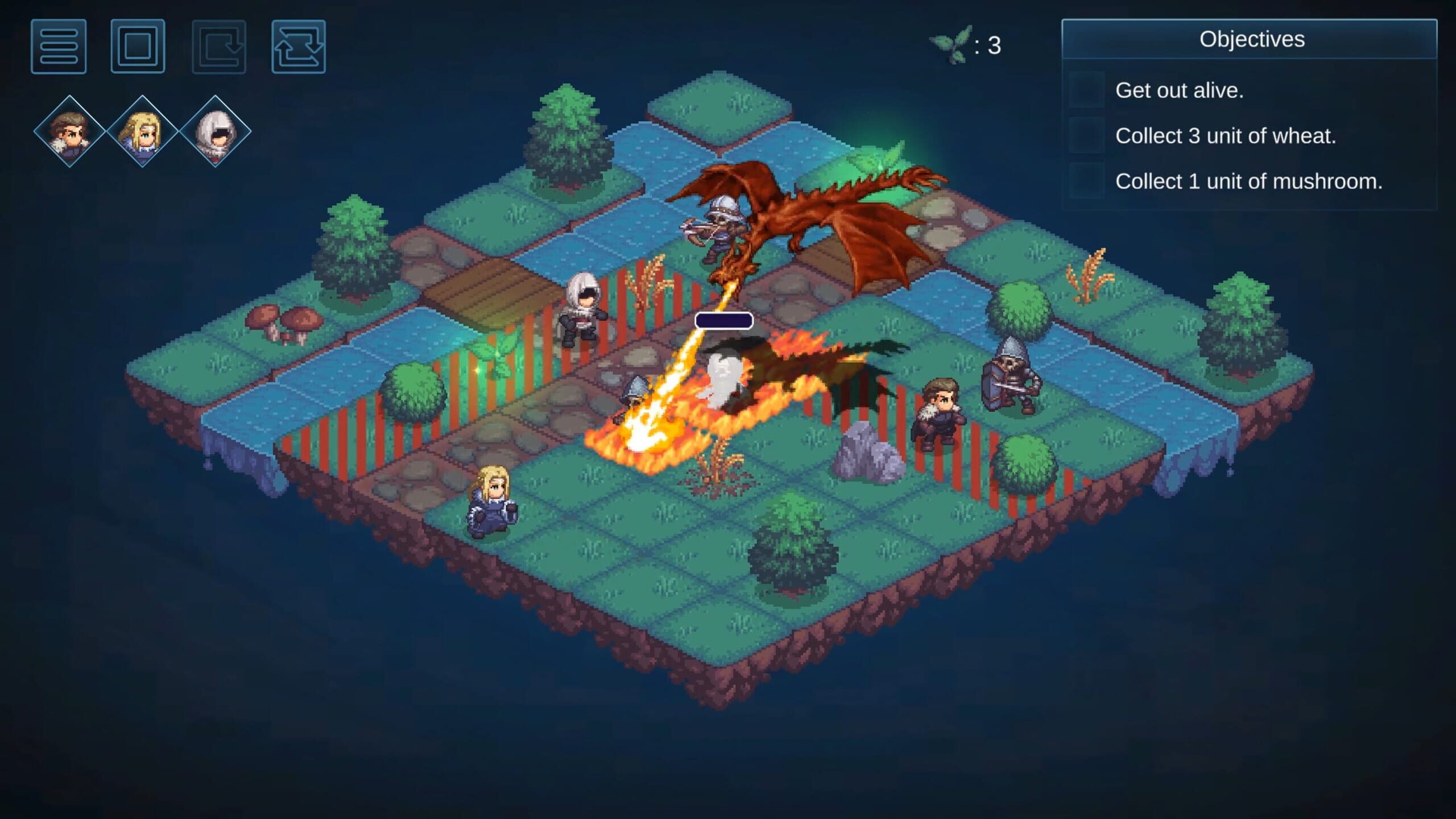 Screenshot do game Tyrant's Blessing