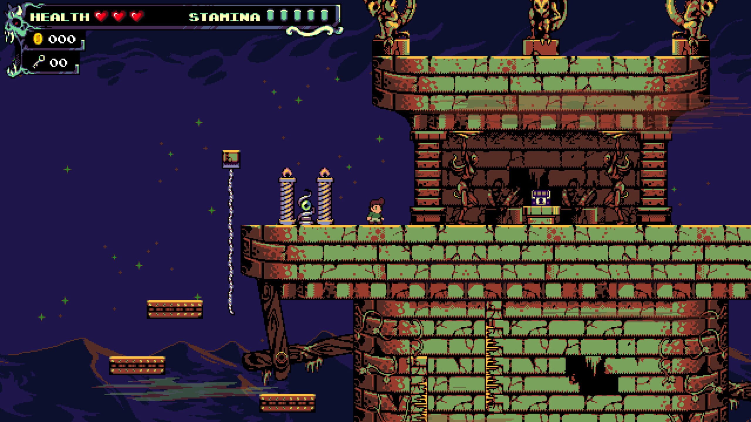 Screenshot do game Timothy and the Tower of Mu