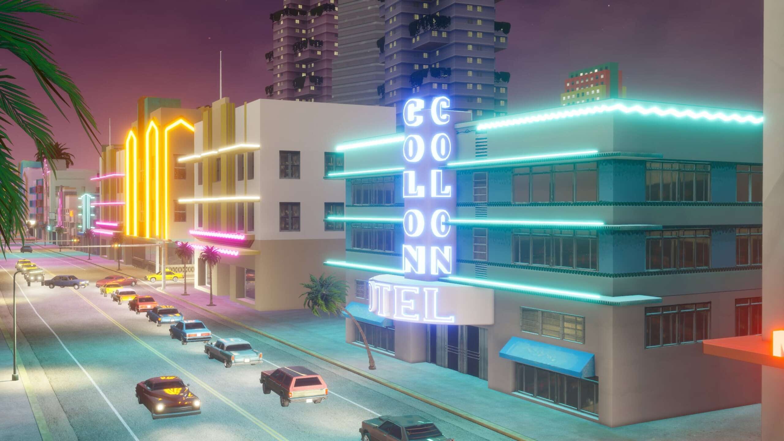 Screenshot from Grand Theft Auto: Vice City - The Definitive Edition