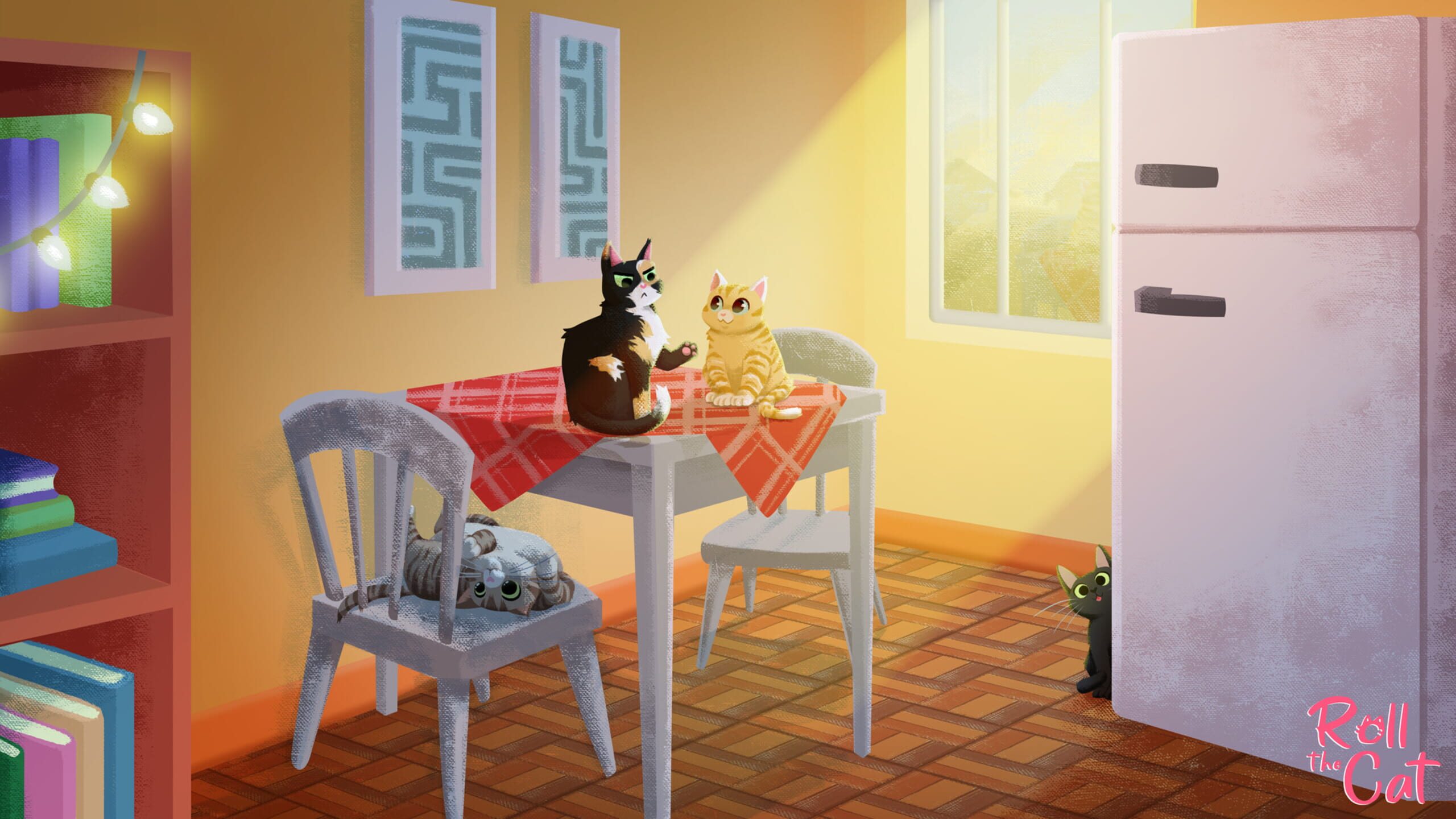 Screenshot do game Roll The Cat