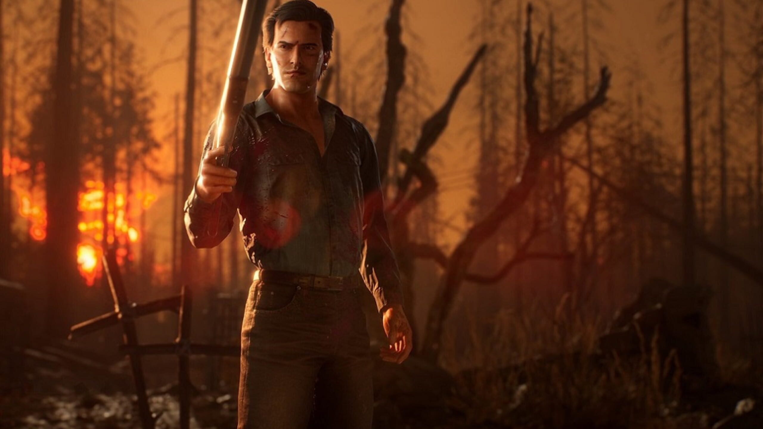 Screenshot do game Evil Dead: The Game