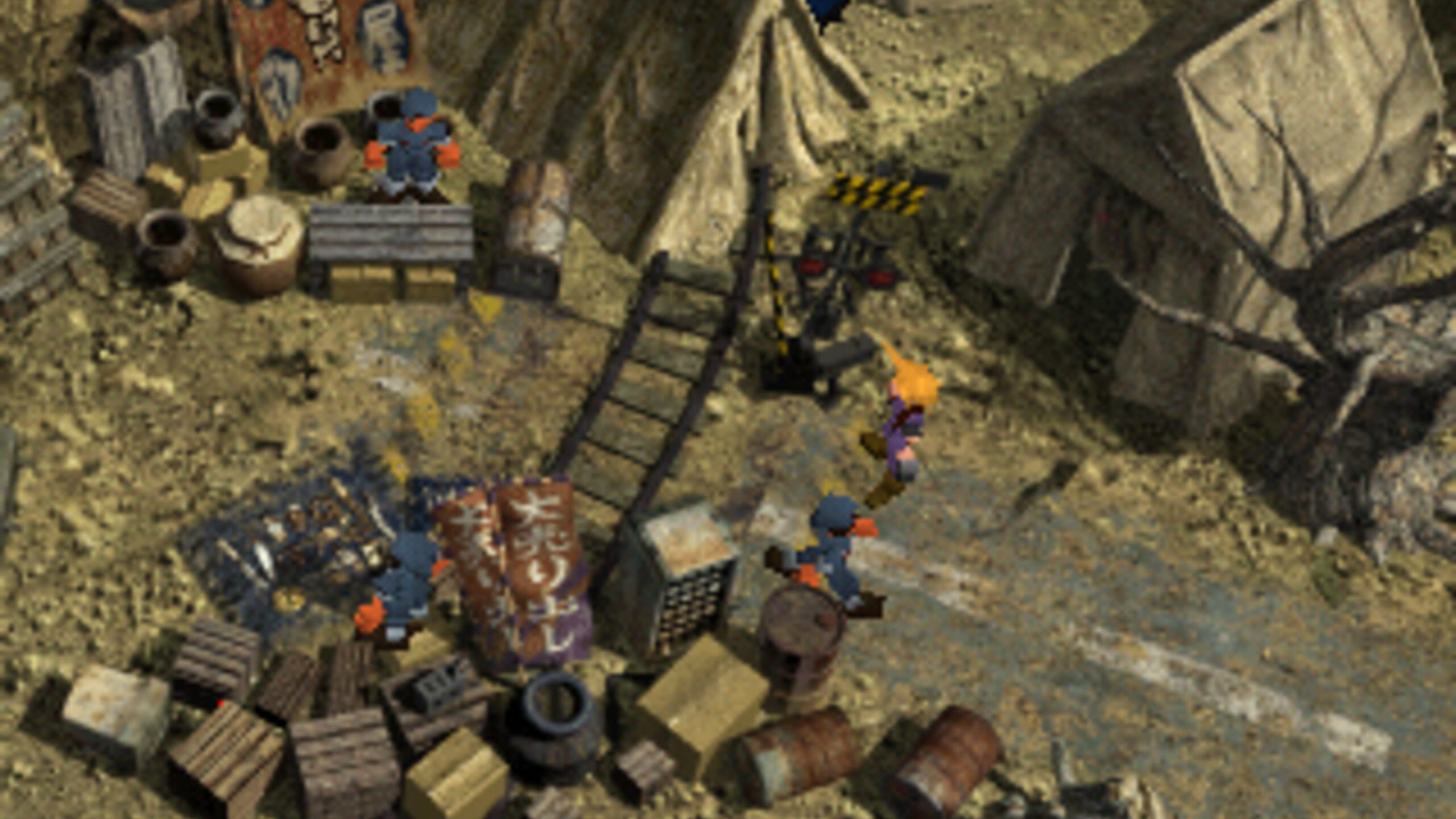 Screenshot do game Final Fantasy VII