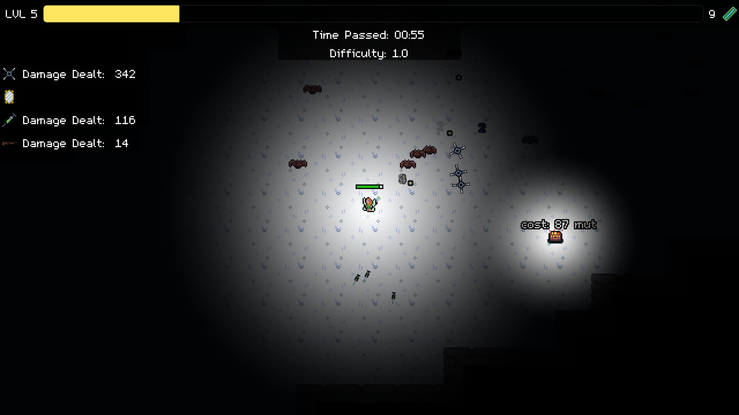 Screenshot do game Mutagenic