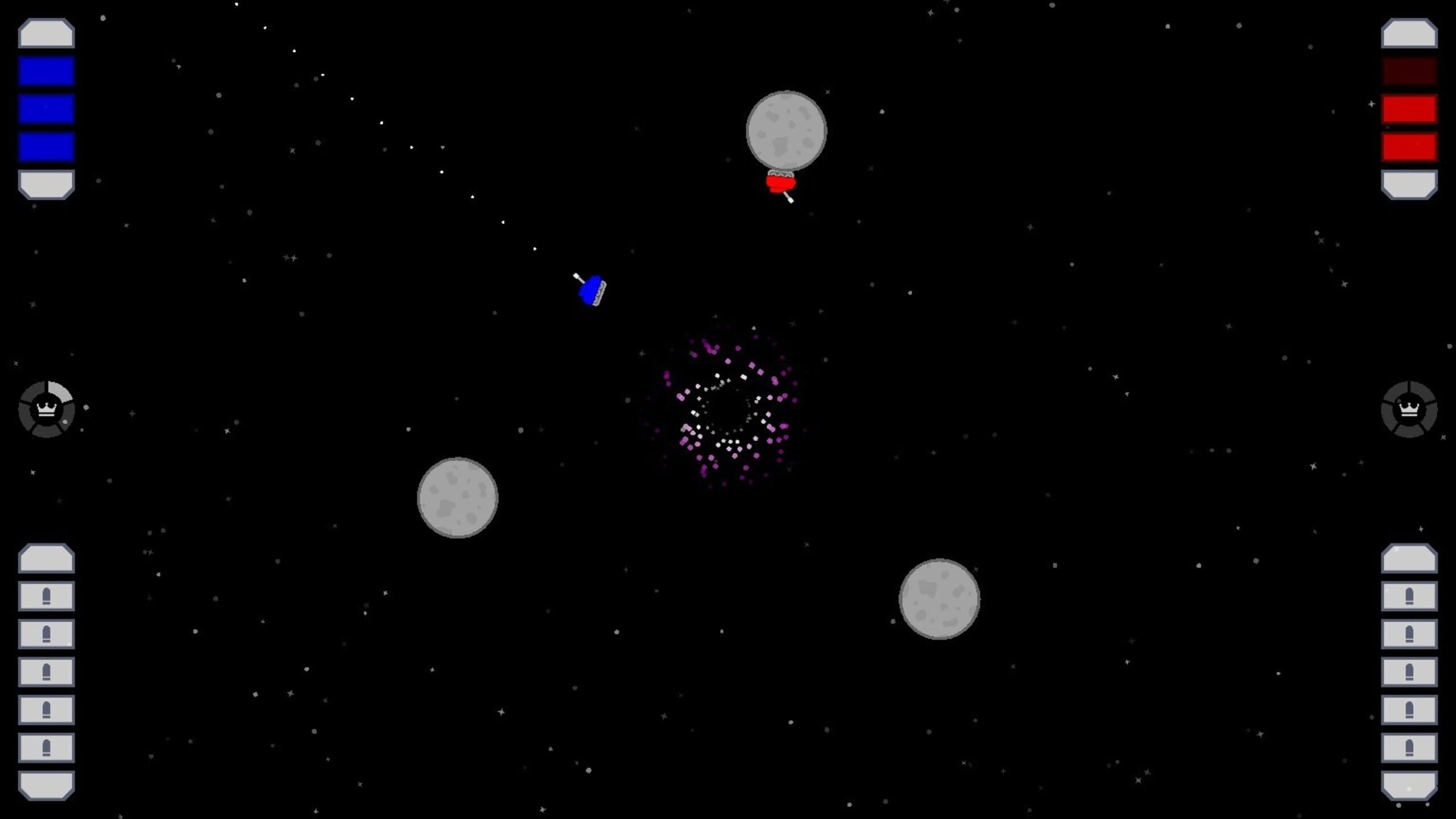Screenshot do game OrbiTank