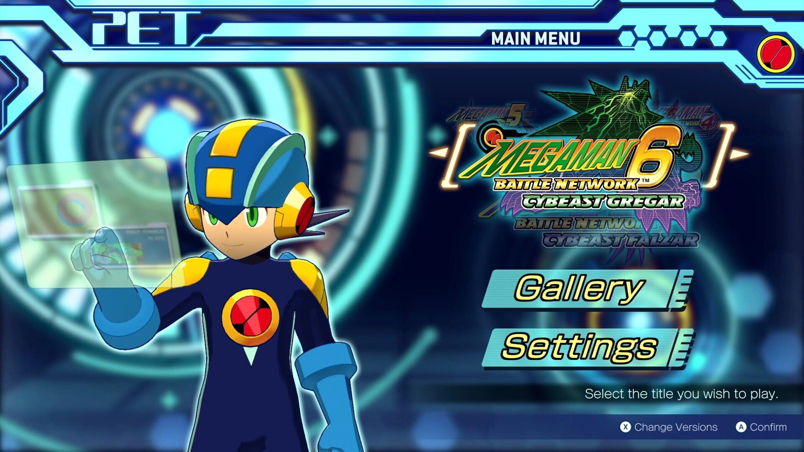 Screenshot from Mega Man Battle Network Legacy Collection Vol. 2