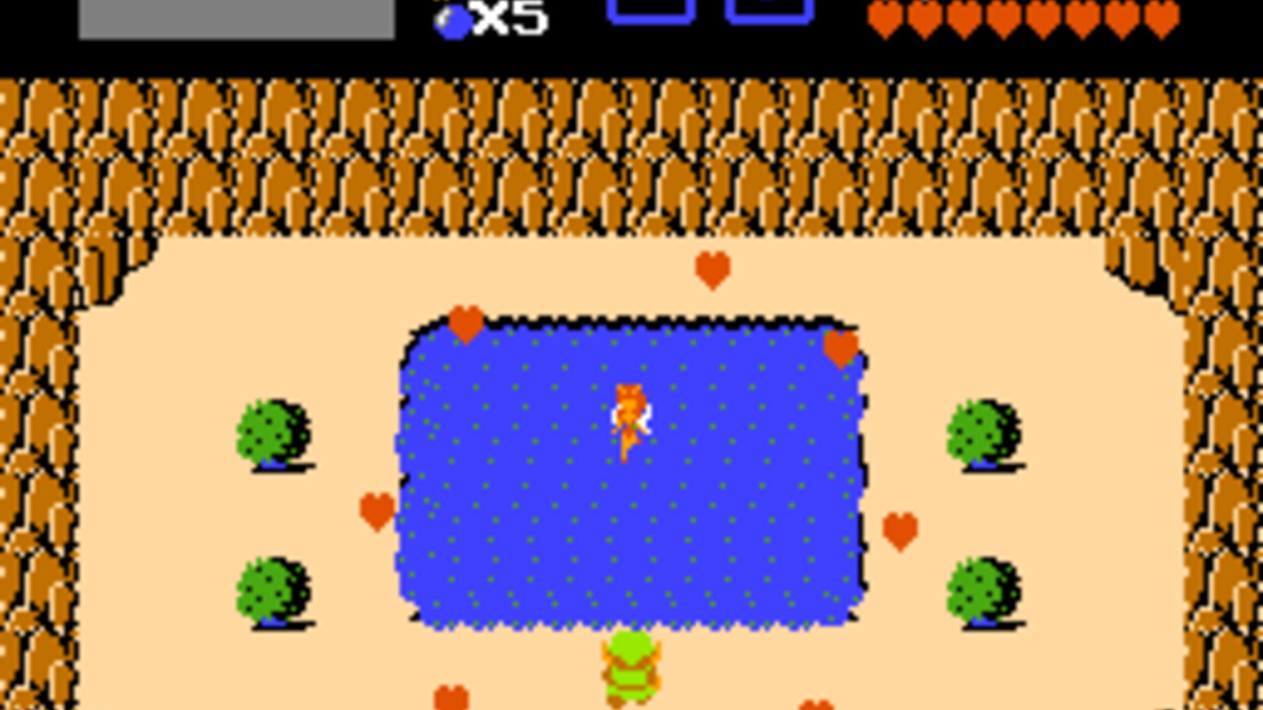 Screenshot from The Legend of Zelda