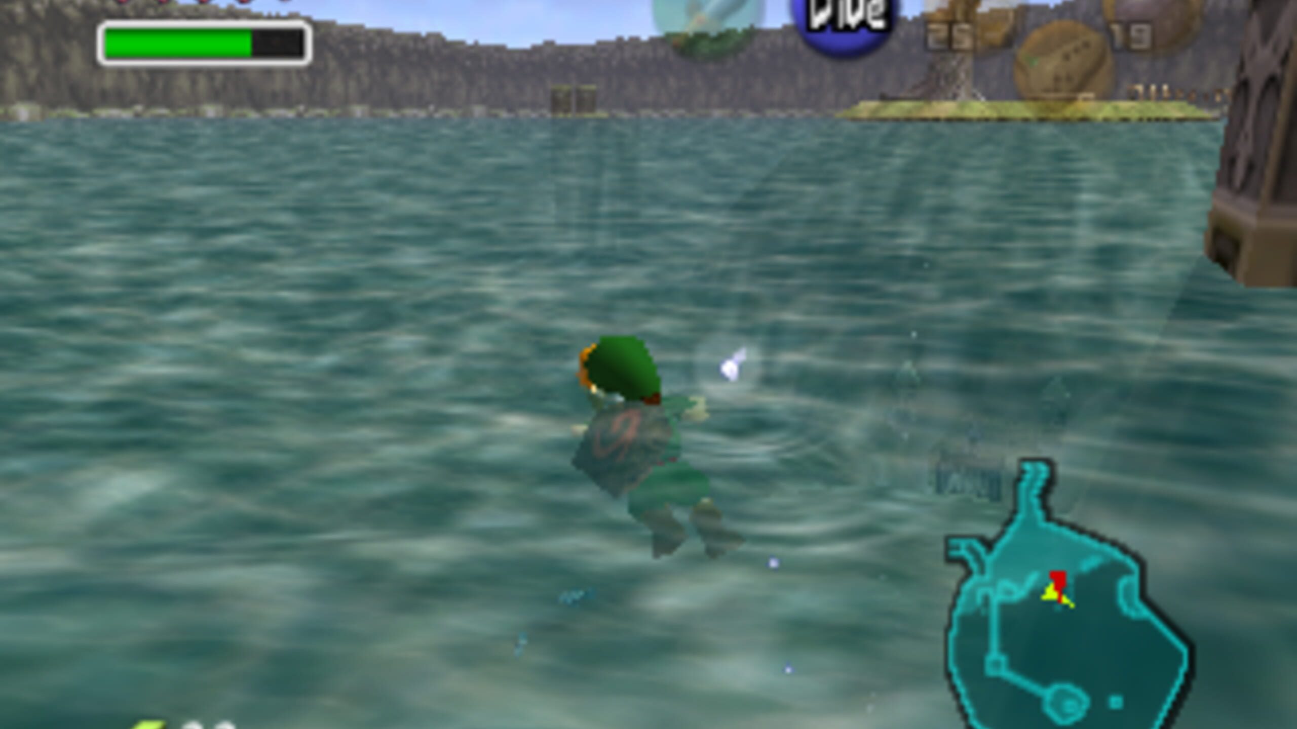 Screenshot from The Legend of Zelda: Ocarina of Time