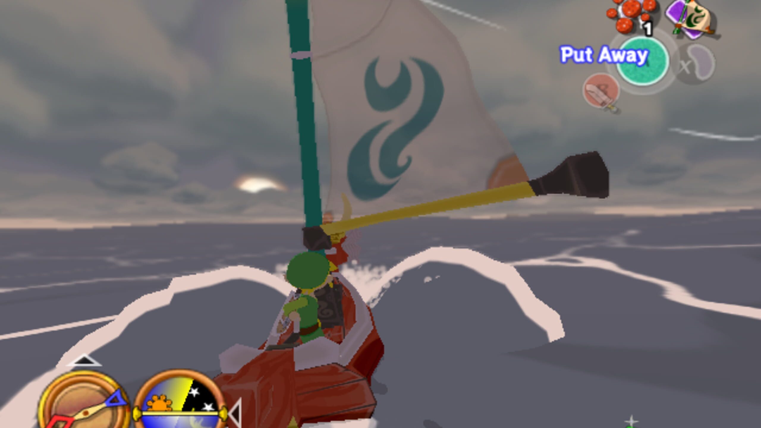 Screenshot from The Legend of Zelda: The Wind Waker