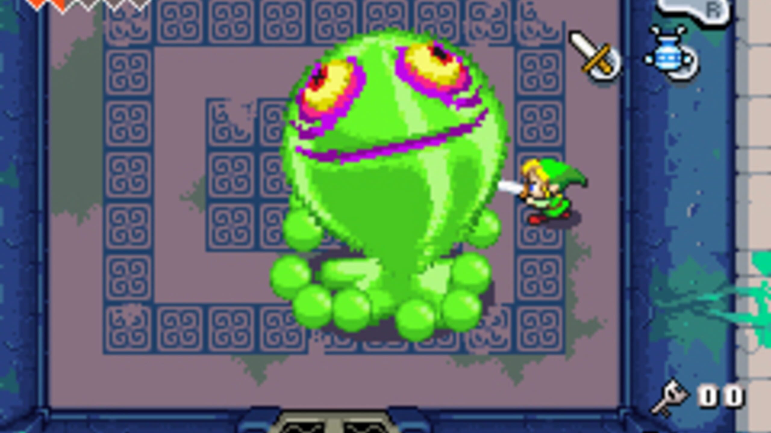 Screenshot from The Legend of Zelda: The Minish Cap