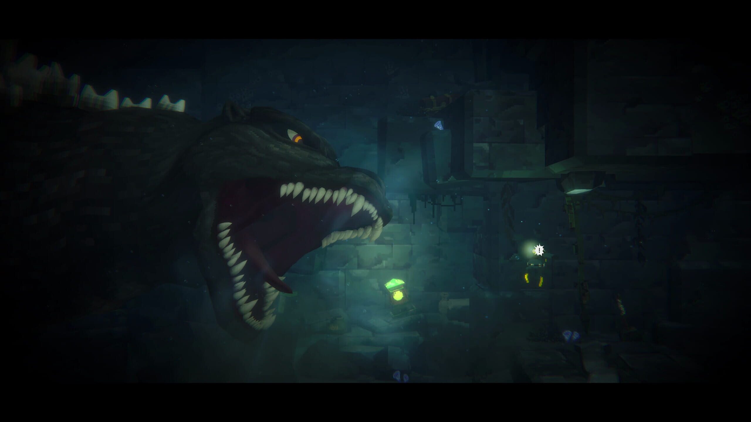 Screenshot from Dave the Diver: Godzilla