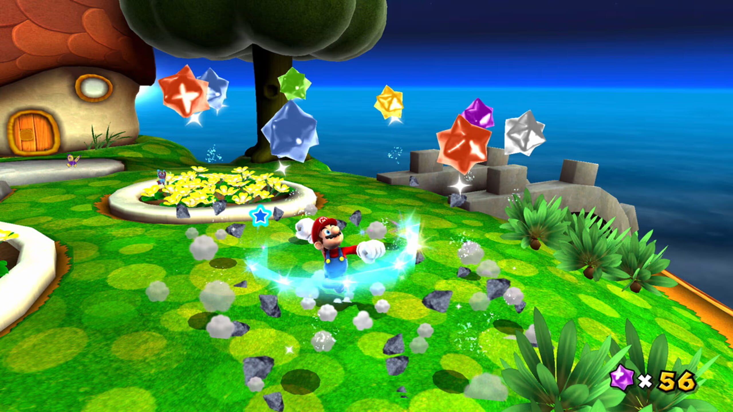 Screenshot from Super Mario Galaxy