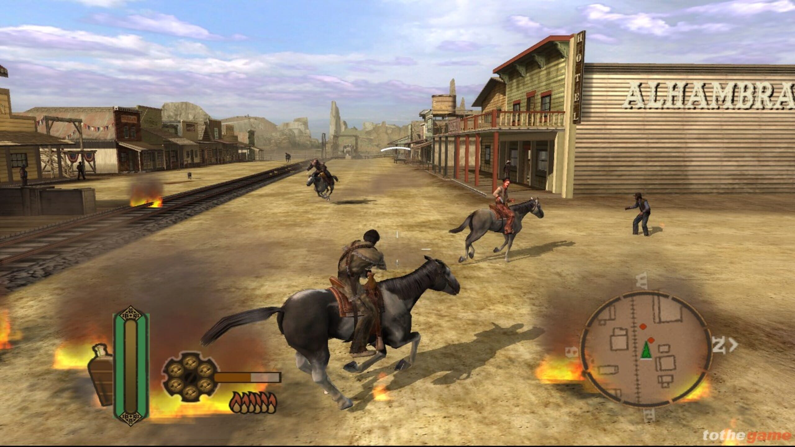 Screenshot do game Gun