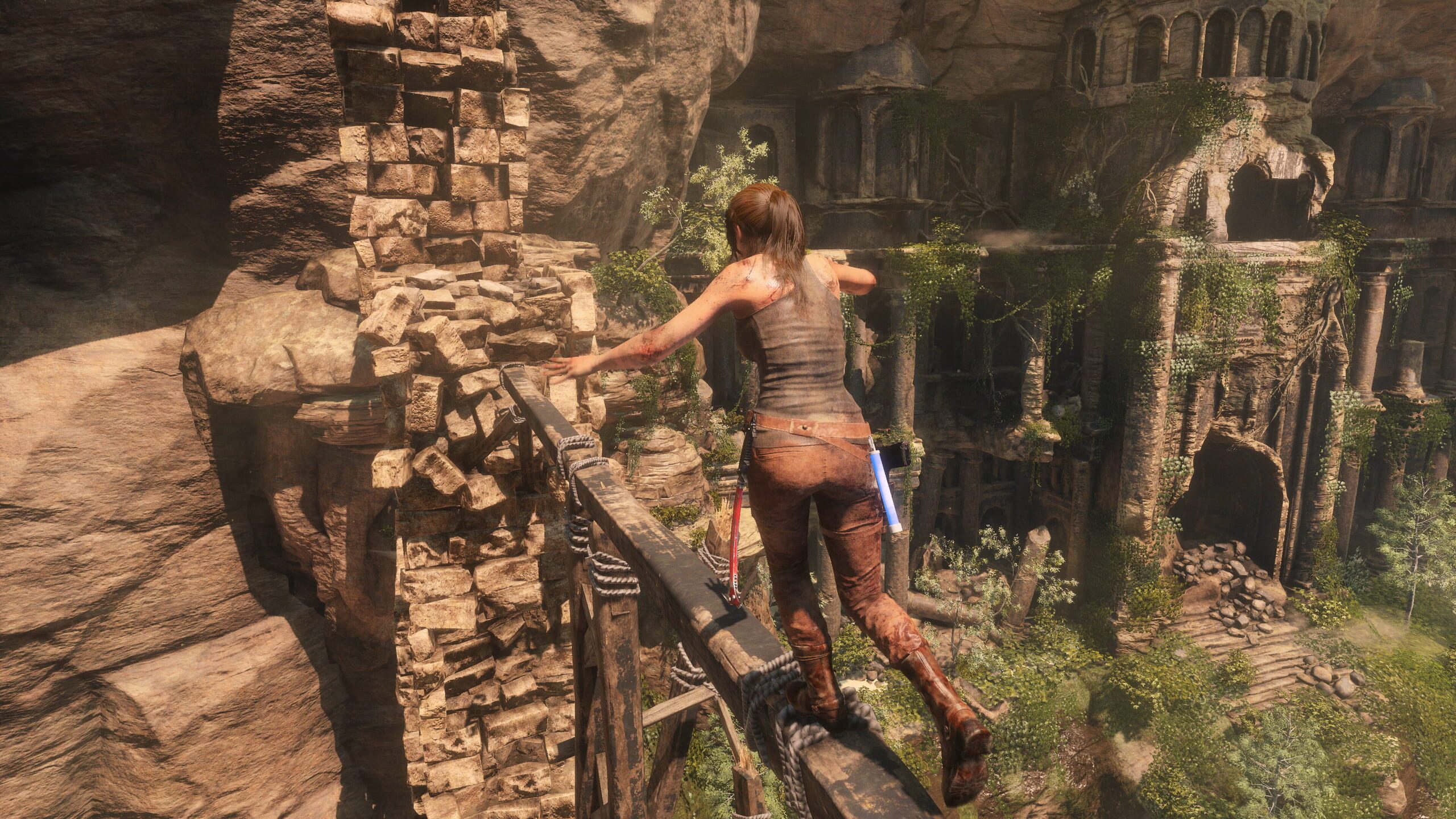 Screenshot do game Rise of the Tomb Raider