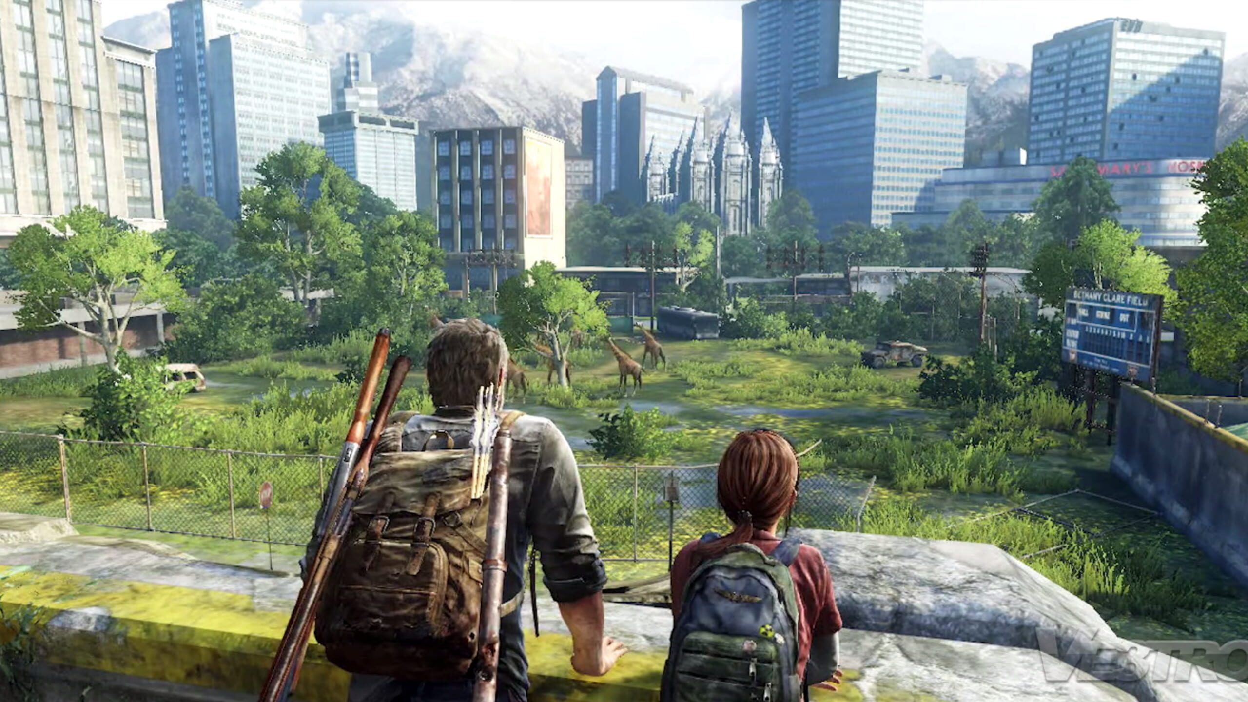 Screenshot do game The Last of Us Remastered