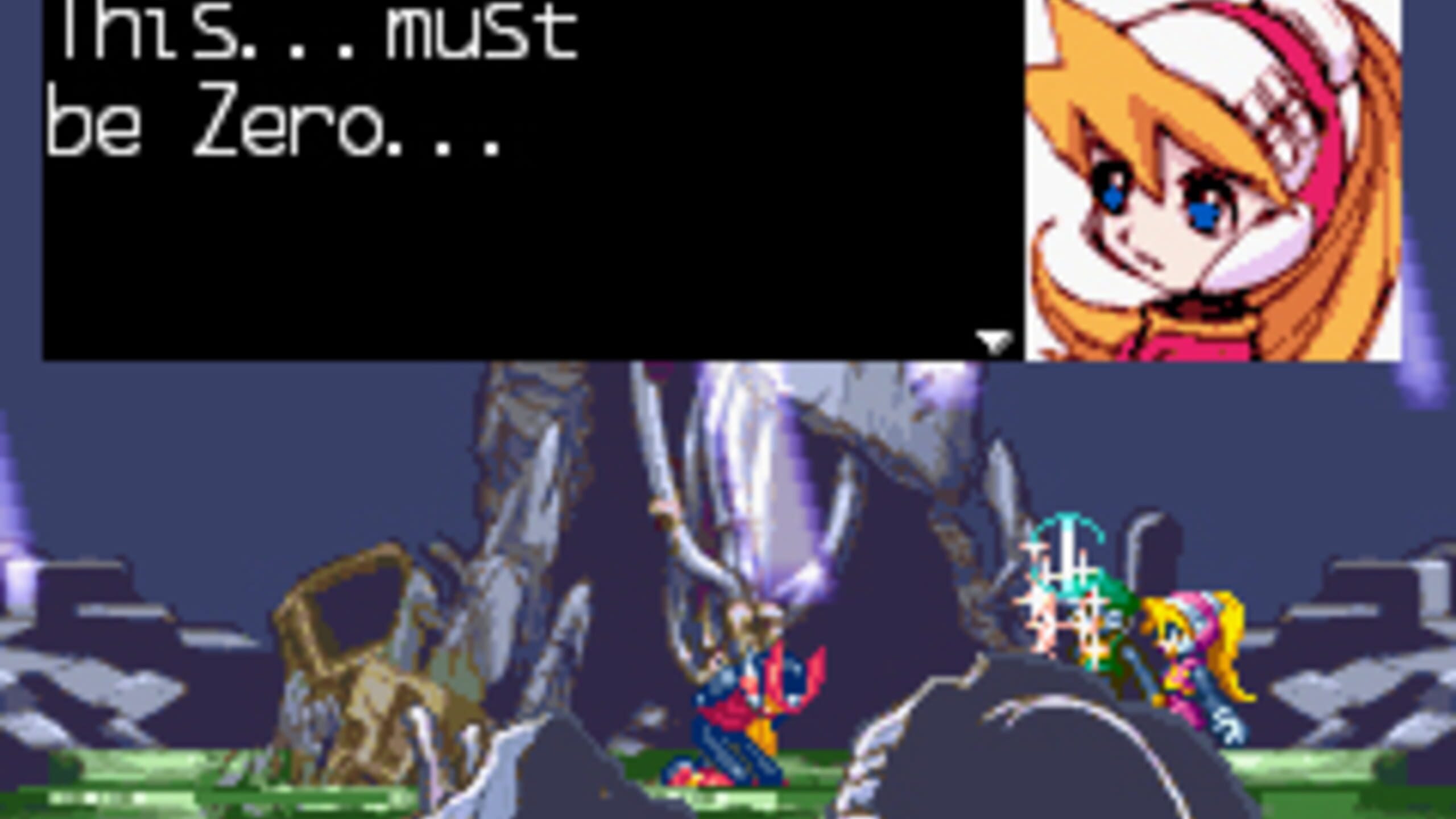 Screenshot from Mega Man Zero