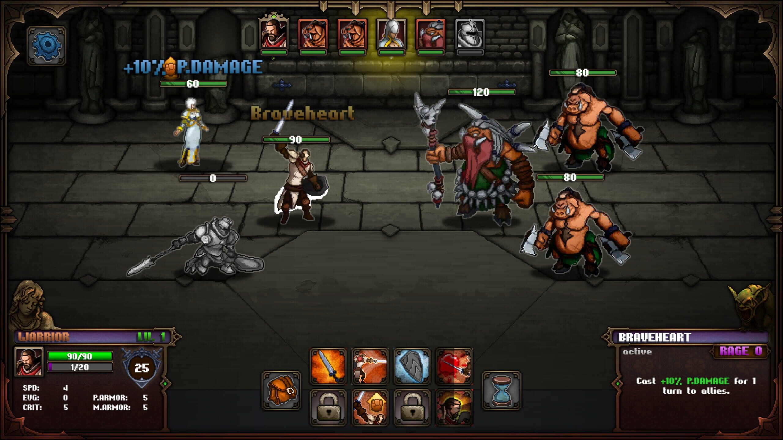 Screenshot do game Sin Slayers