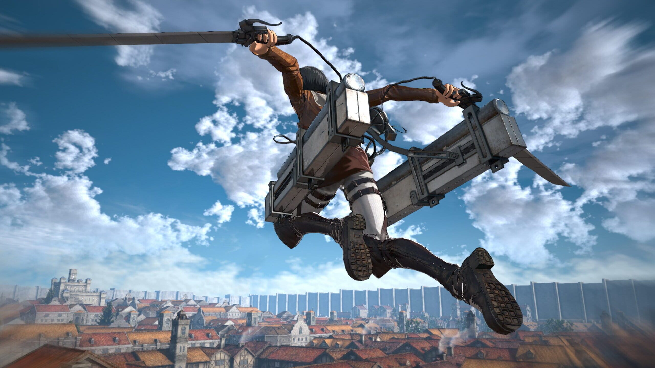 Screenshot do game Attack on Titan