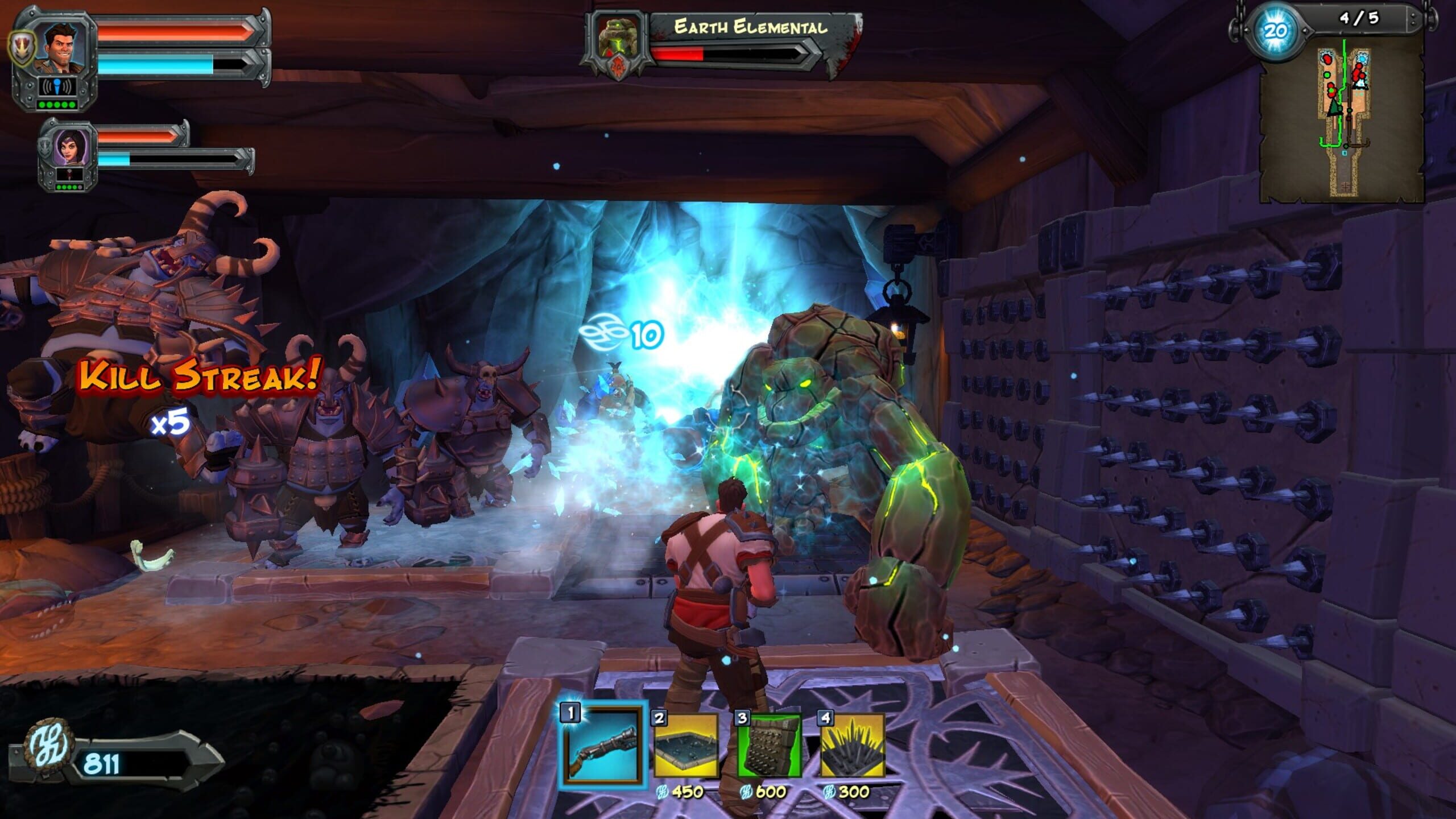 Screenshot from Orcs Must Die! 2