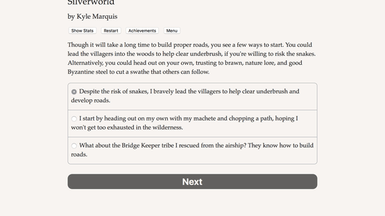 Silverworld Screenshot