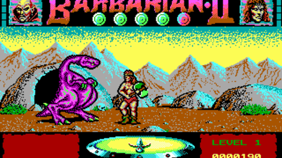 Barbarian II: The Dungeon of Drax Screenshot