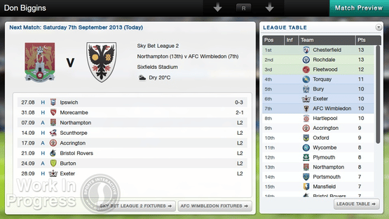 Football Manager Classic 2014 Screenshot