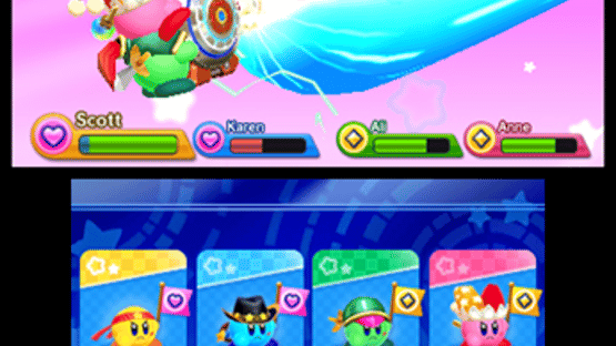 Kirby Fighters Deluxe Screenshot