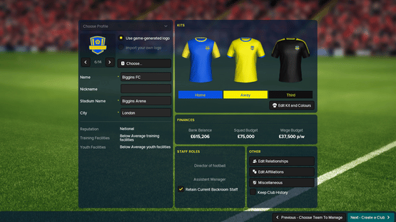 Football Manager 2018 Touch Screenshot