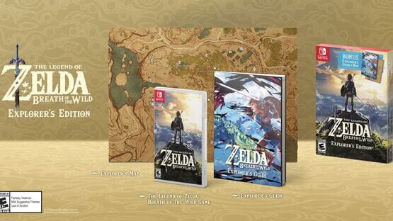 The Legend of Zelda: Breath of the Wild - Explorer's Edition screenshot 1