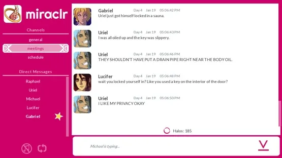 Miraclr: Divine Dating Sim screenshot 2