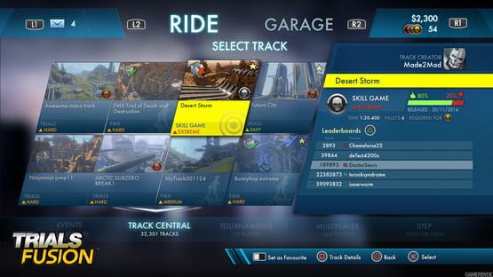 Képernyőkép erről: Trials Fusion