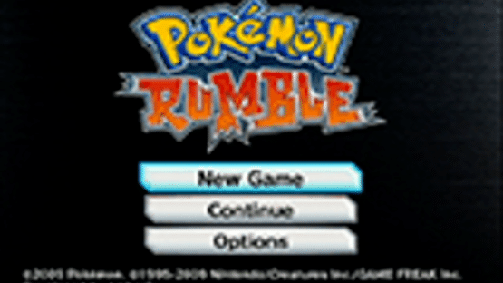 Pokémon Rumble Screenshot