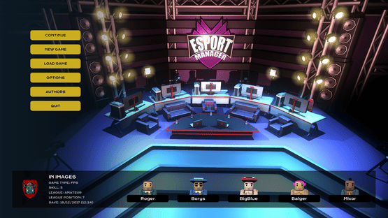 ESport Manager Screenshot