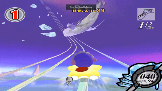 Kirby Air Ride Screenshot