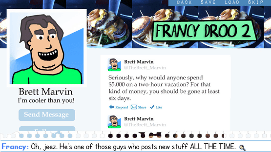 The Francy Droo & Friends Collection Screenshot