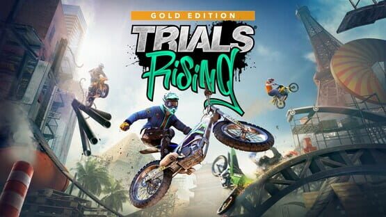 Trials Rising: Digital Gold Edition official artwork 2